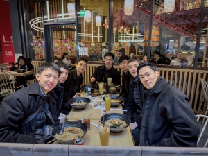 에든버러에서는 1월이 가장 춥다. 라면 한 그릇으로 몸을 녹였다.
